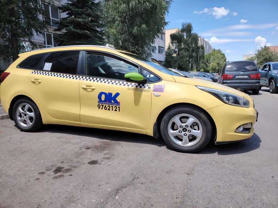 Киа сийд 2014г. Такси
