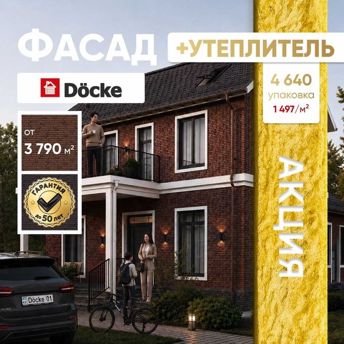 Фасад Döcke + Утеплитель