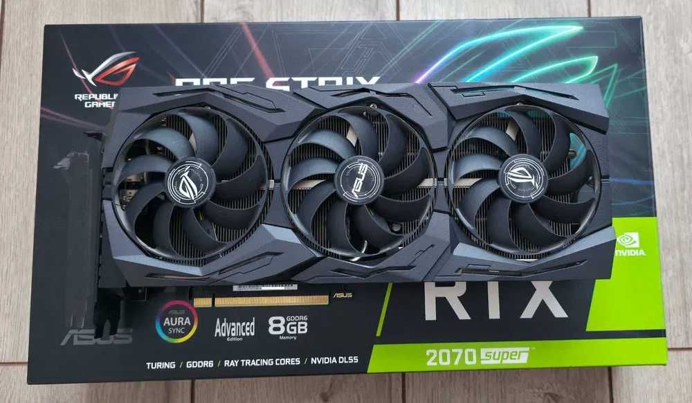 Видеокарта ASUS ROG Strix GeForce RTX 2070 SUPER Advanced Edition 8GB