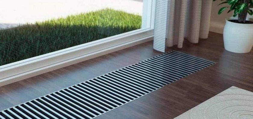 Внутрипольные конвекторы отопления