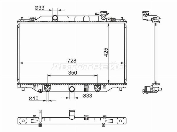 Радиатор Mazda Cx-5