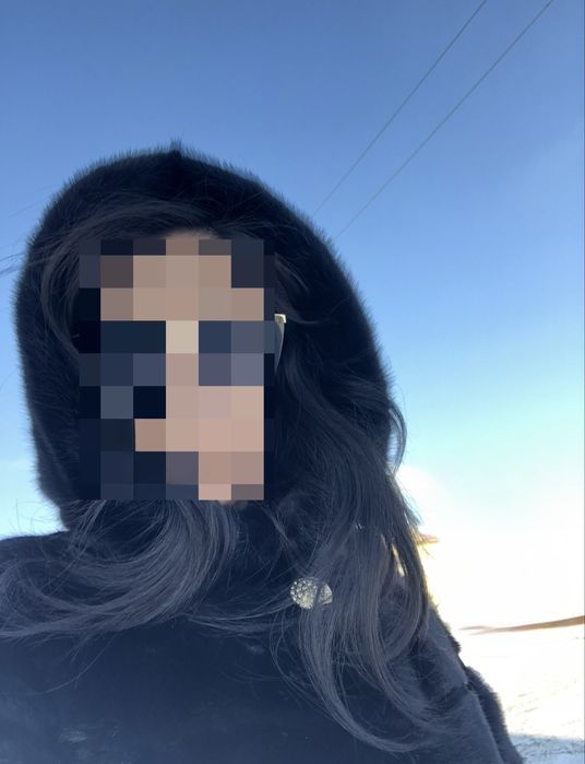 Норковая шуба с капюшоном