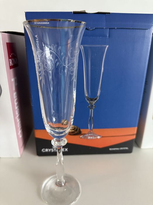 Кристални чаши за вино Bohemia