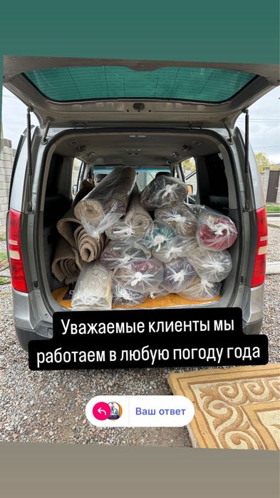 Профессиональная мойка ковров