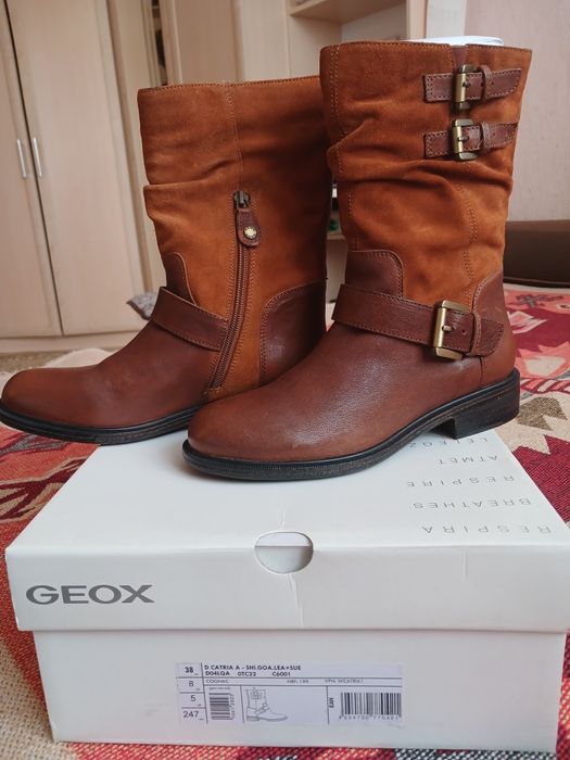 Кожаные сапожки "Geox"