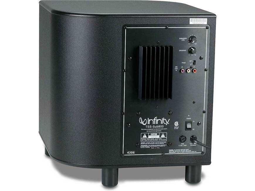 Vand subwoofer Infinity, Cabasse, Mission, Quadral etc
