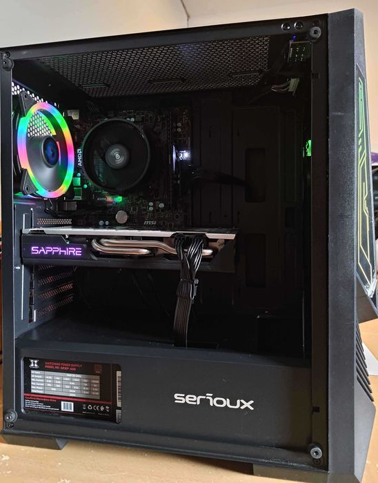 PC Gaming | Ryzen 7 1700X | RX 580 | 4GB RAM | SSD