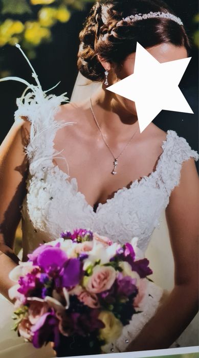 Rochie mireasa tip printesa de la Nanette