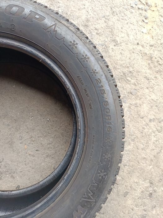 Зимни гуми -16цола -215/60-1бр.-60лв."DUNLOP"