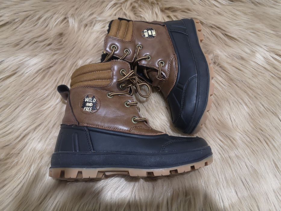 Топли зимни детски ботуши номер 32