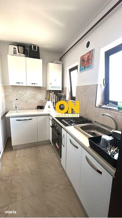 Apartament 2 camere, 2 balcoane, etaj 2, mobilat, utilat, Cetate