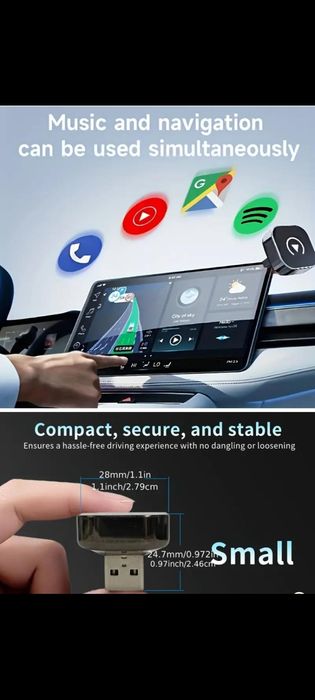 Adaptor wireless CARPLAY model 2026 Iphone/Andoid