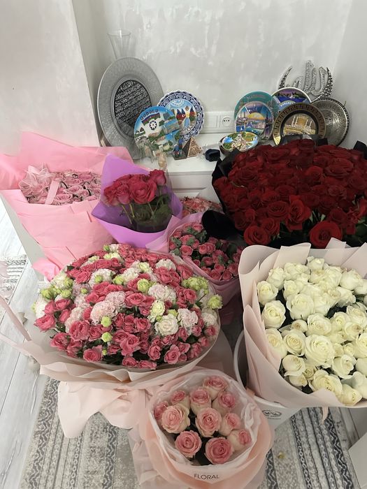 Цветы, Шар на день рождение
