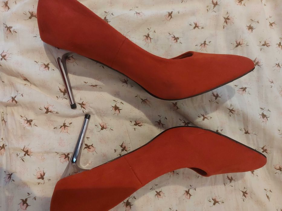 Pantofi cu toc eleganti  stileto de ocazie NOi, balerini piele m 37