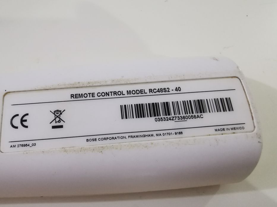 Bose RC48 S2 - 40 telecomanda universala bose ocazie