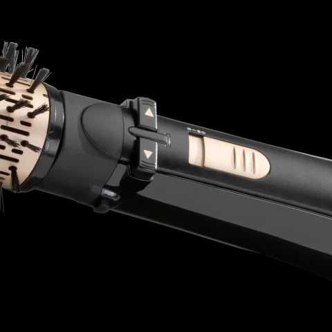 Perie Rotativa BABYLISS Big Hair AS962ROE, 1000W, 2 capete rotative, functie ionica, Negru