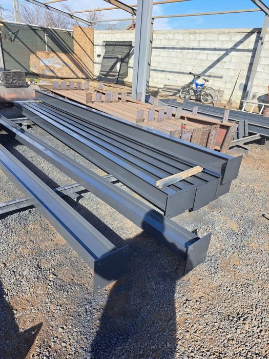 Vând hala metalice  10x20 montata pe șuburi dau la schimb cu auto