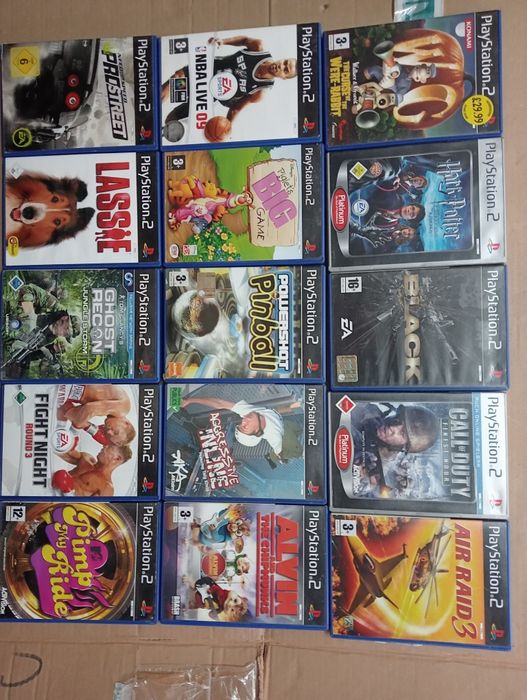 Vand Gt, star wars, si altele ps2