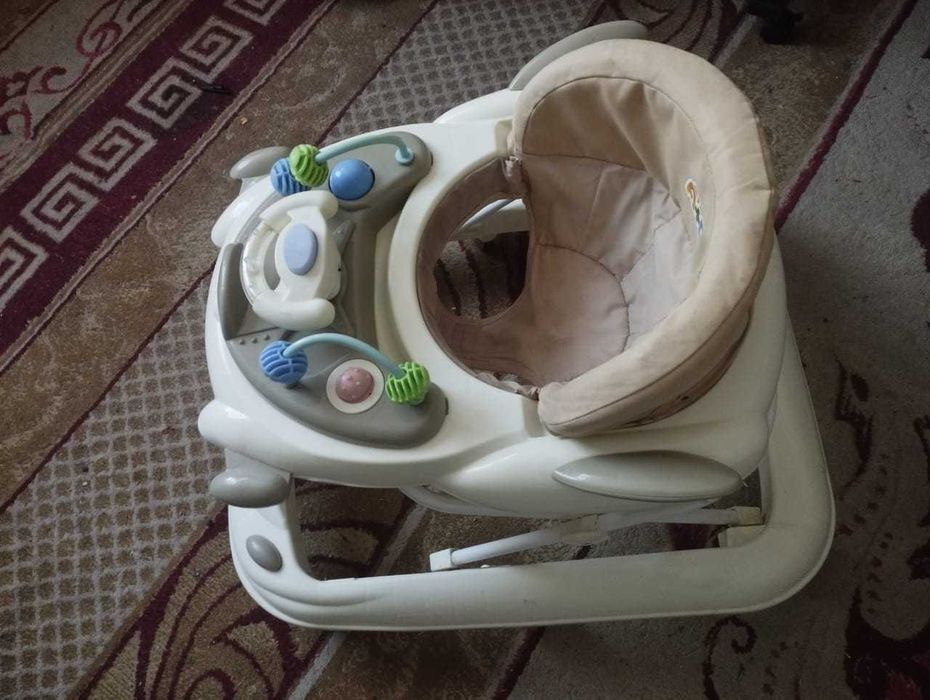 Детские ходунки с музыкальной и игровой панелью, б/у, 5000 тенге