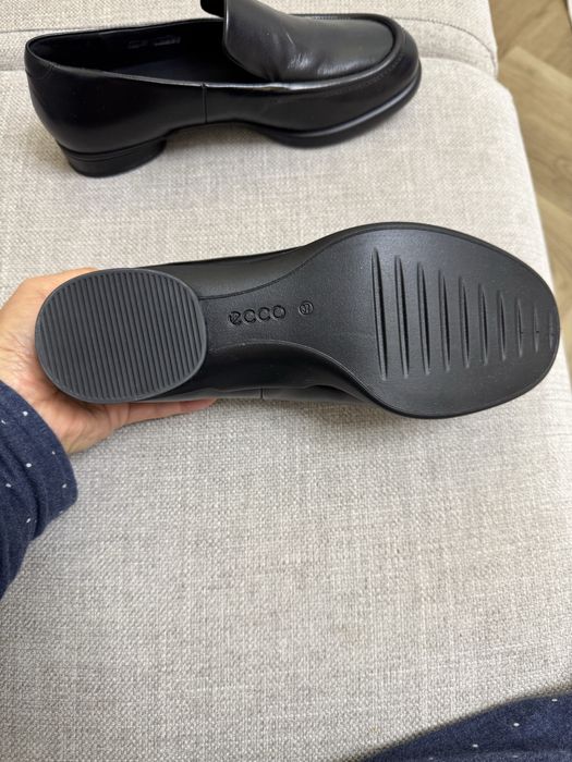 Лоферы Ecco кожаные
