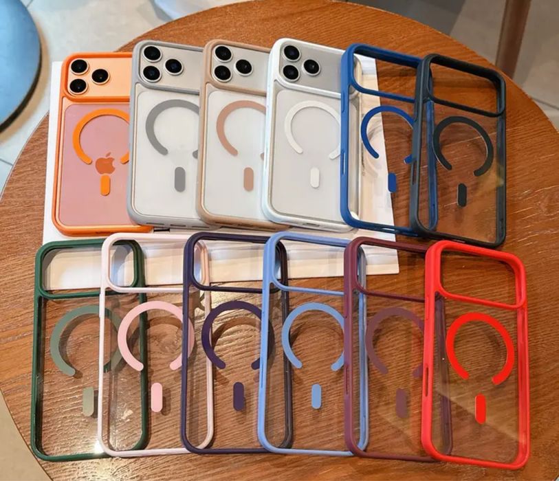 Iphone 17 17 AIR 17 PRO 17 PRO MAX - Husa MagSafe Fashion Clear