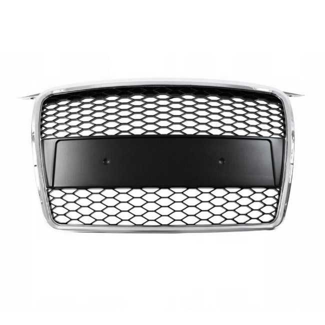 Решетка Ауди А3 8П пчелна пита S LINE черна хром Audi A3 8P 04-08