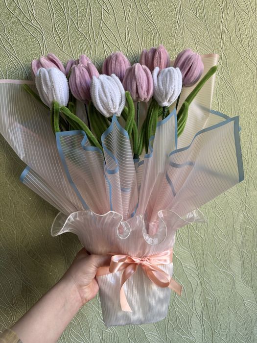 Букет из синельной проволки