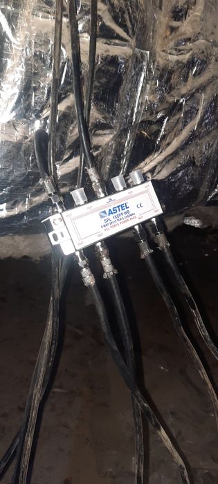 Установка пороборической антенны