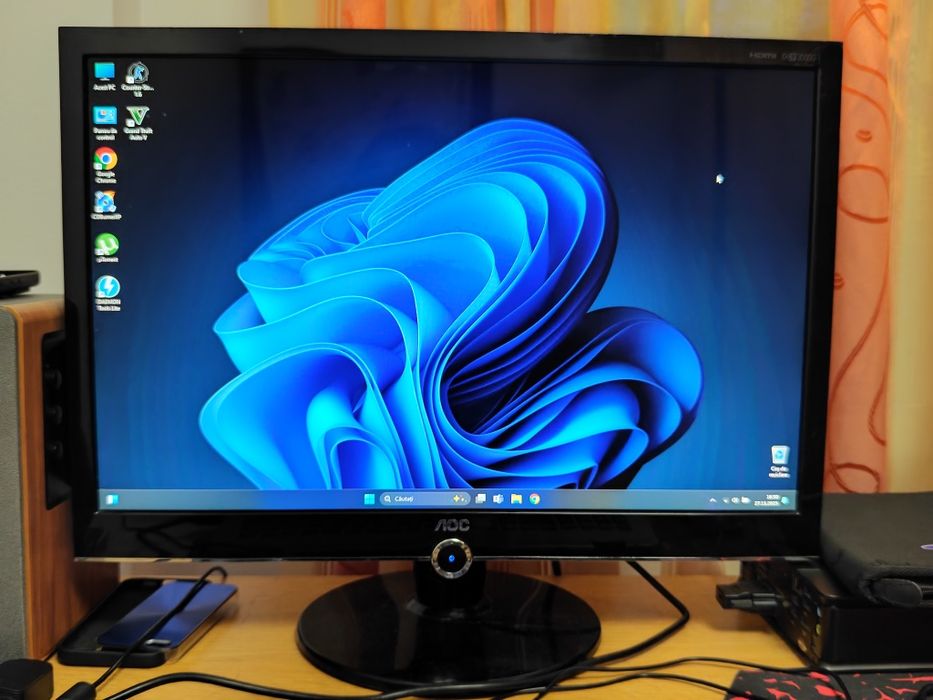 Monitor aoc 22inch funcție rama foto