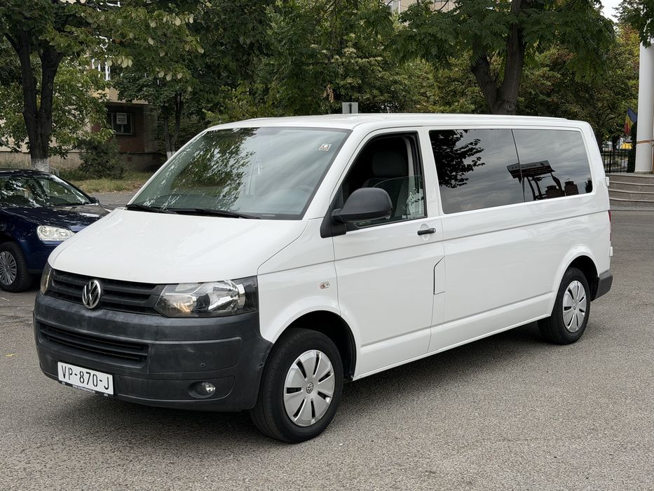 VW Transporter T5 Modelul Lung 2.0 Tdi Euro 5 cu 6 Locuri si Marfa