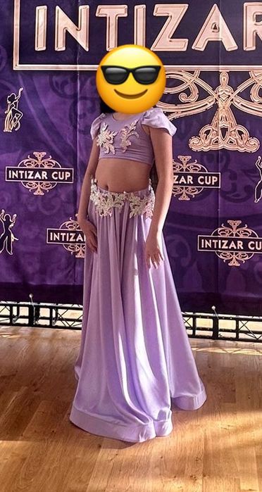 Восточный платье, сшили сами, для танца