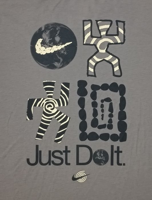 Nike DRI-FIT Tee оригинална тениска 2XL Найк памук спорт фланелка фитнес тренировки