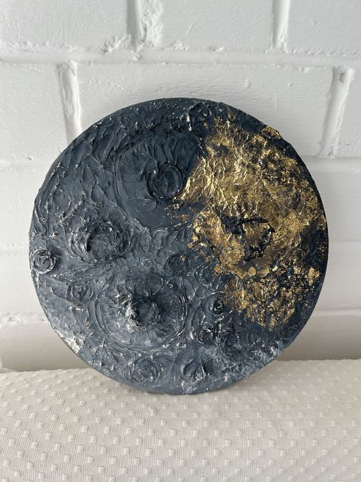 Текстурная картина «луна»