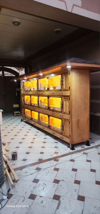 Клетки для кроликов. Қуёнлар учун қафаслар.