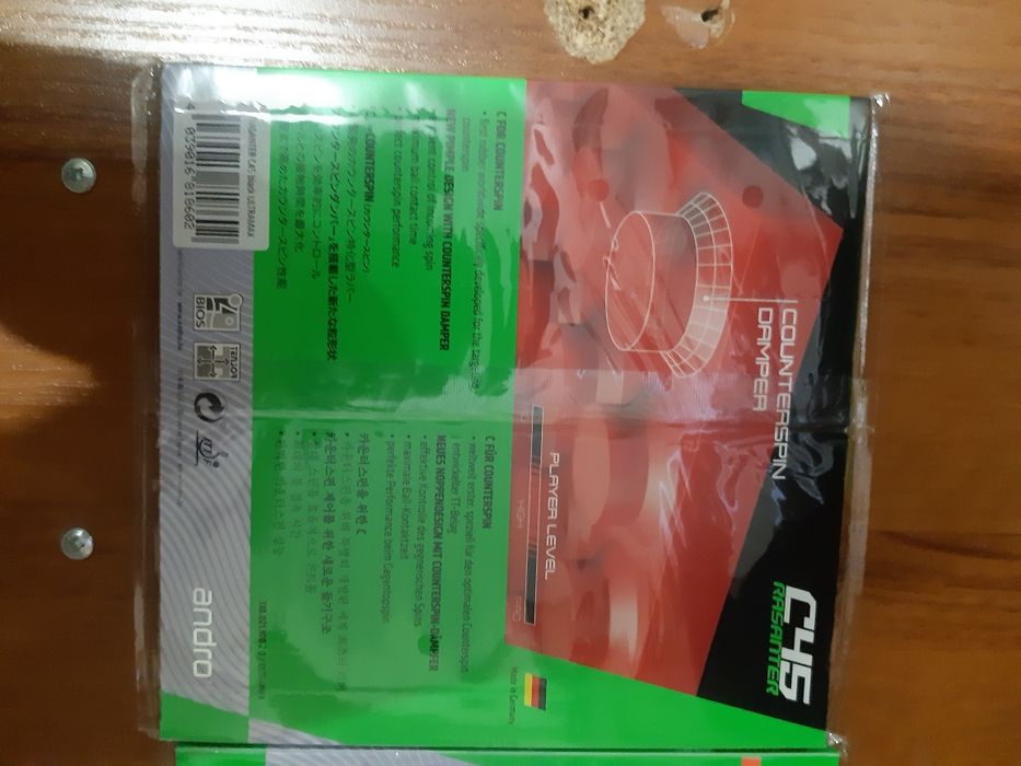 Професионални гуми за тенис на маса ANDRO