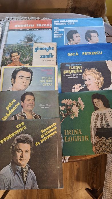 Discuri de vinil vechi