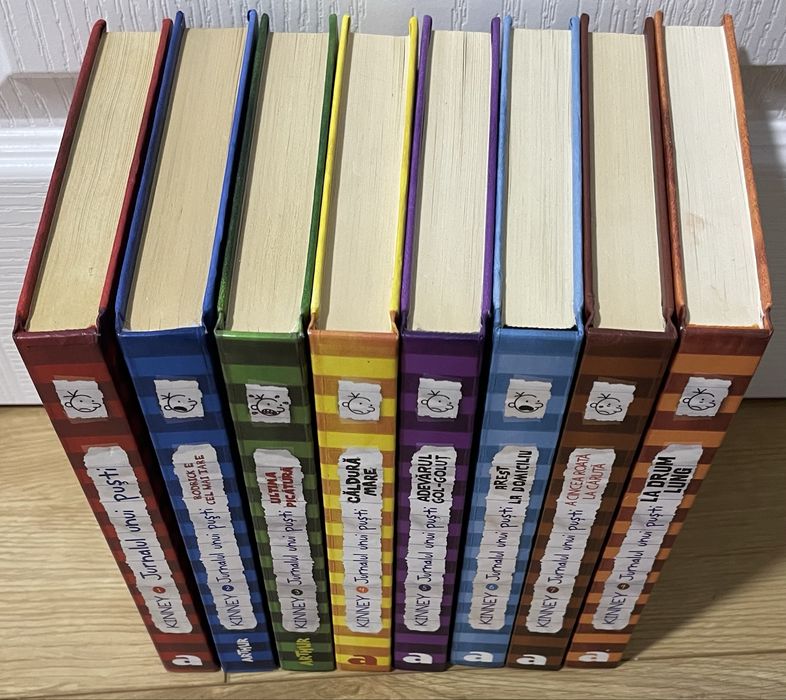 Serie Jurnalul unui pusti vol 1,2,3,4,5,6,7,9
