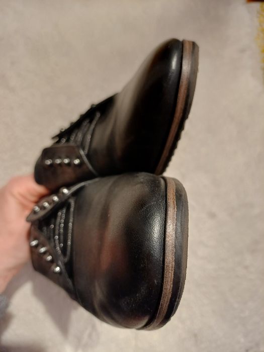 Pantofi piele naturala Tamaris 39