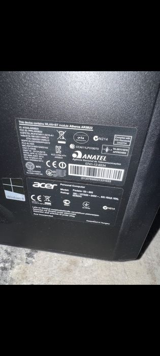 Gaming pc +monitor gaming