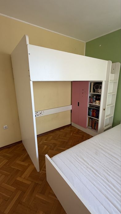 Двуетажно легло, бюро SMASTAD