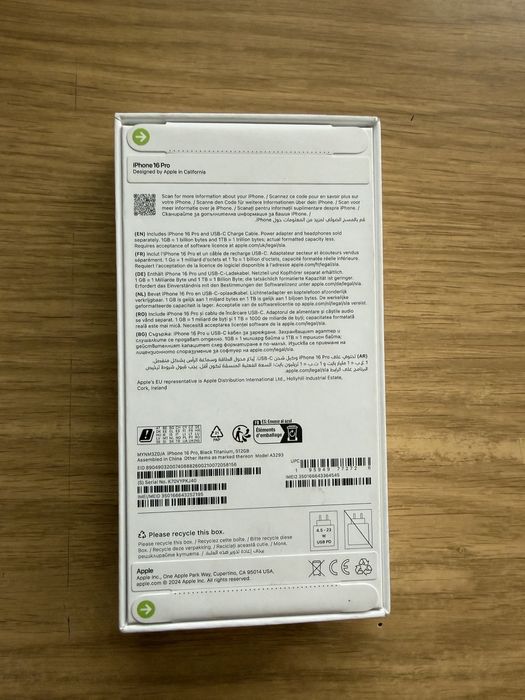 Iphone 16 pro  512gb