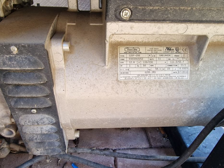 Generator Honda GX690 – 12,8 kW – 131,9 ore
