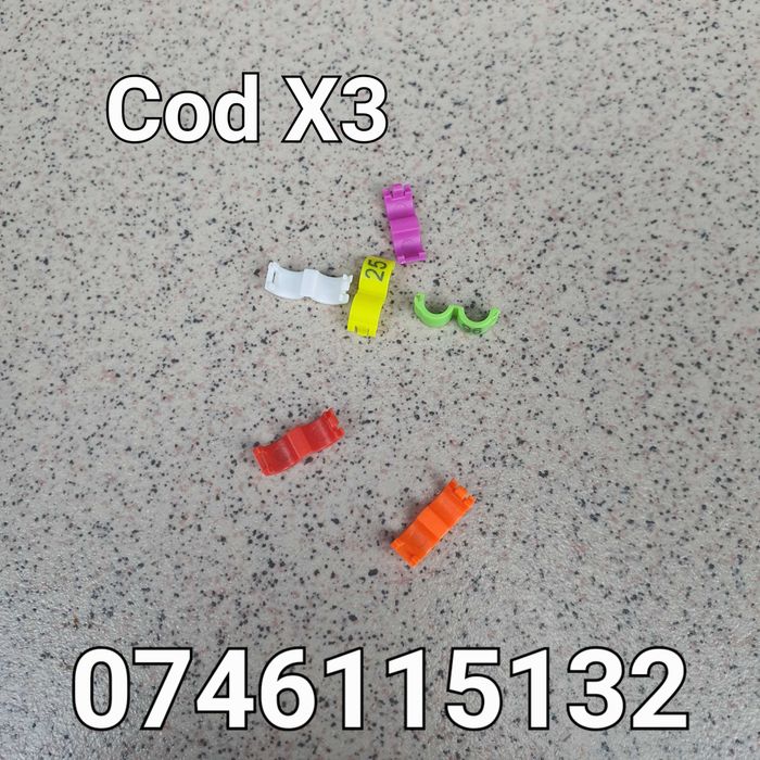 ”Inele” Nimfe Papagali Perusi Canar-Pasari exotice-Cleme de 4mm - X3