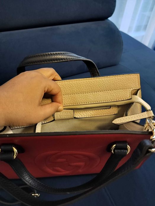 Vând geanta gucci la jumătate de preț în stare buna