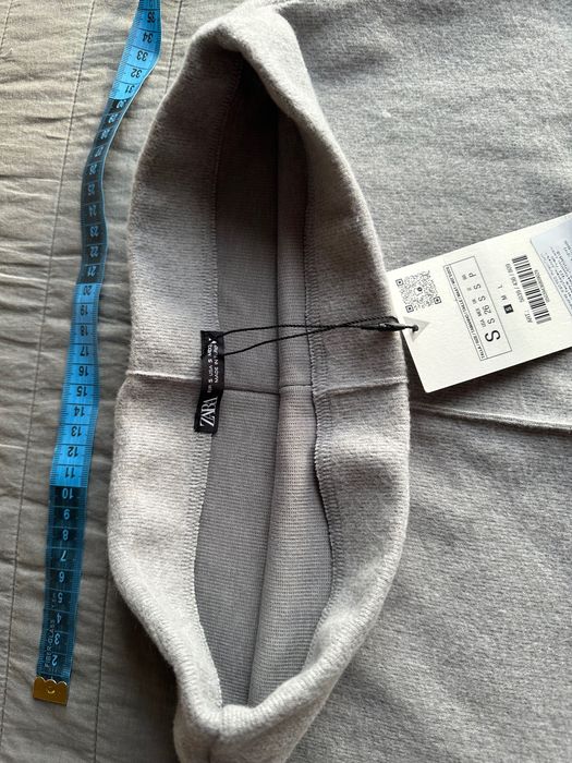 Серая юбка карандаш Zara