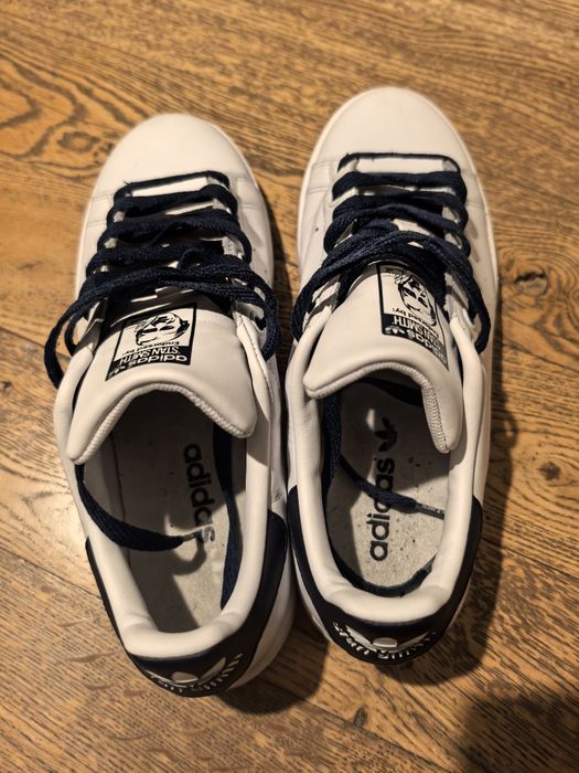 Бели кожени кецове Adidas Stan Smith 43.5