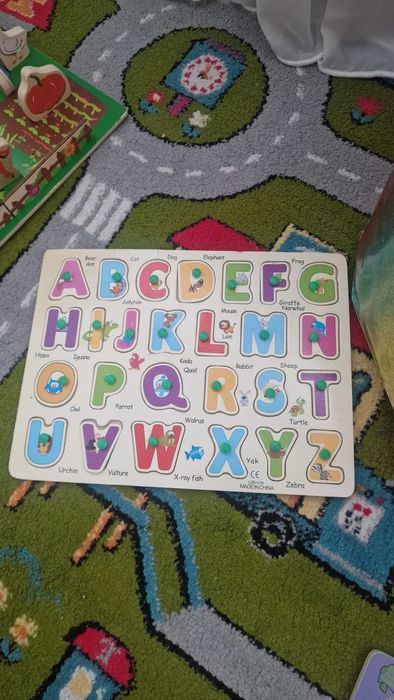 Jucarii din lemn tip puzzel