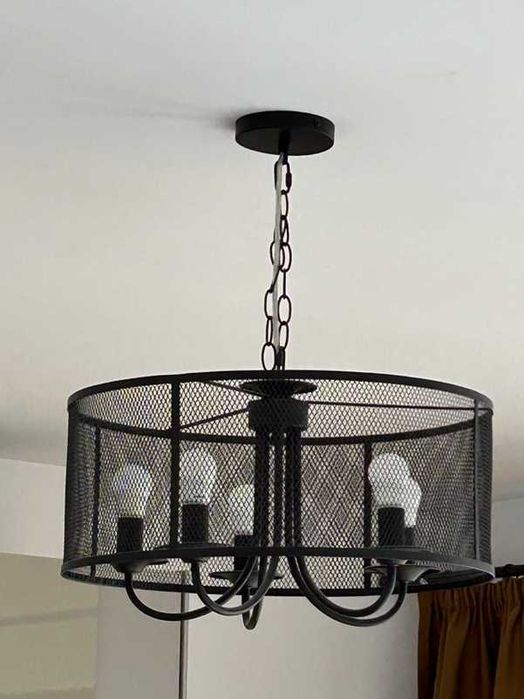 Lustre moderne, metalice, negru mat  - NOI