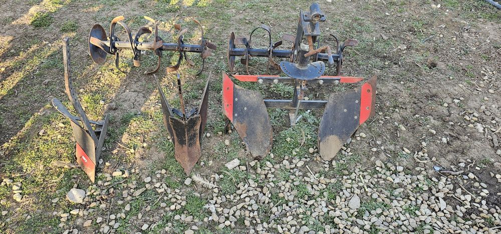 Motocultor 13 CP O-Mac SC135-G-13 + freze + plug + rarită + bilonator