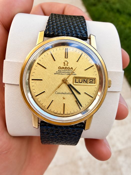 Ceas OMEGA Constellation Automatic Chronometer , Cadran Aur 18k